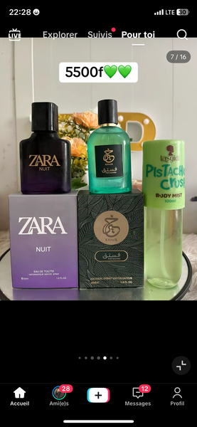 Lot de Parfums et Brumisateurs