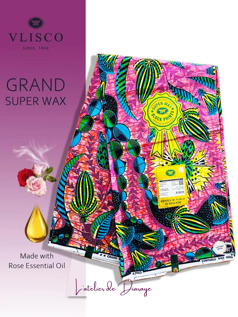 Vlisco Wax Tissu Africain
