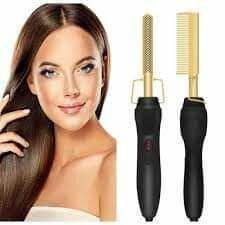 Peigne Chauffant Électrique Rapide