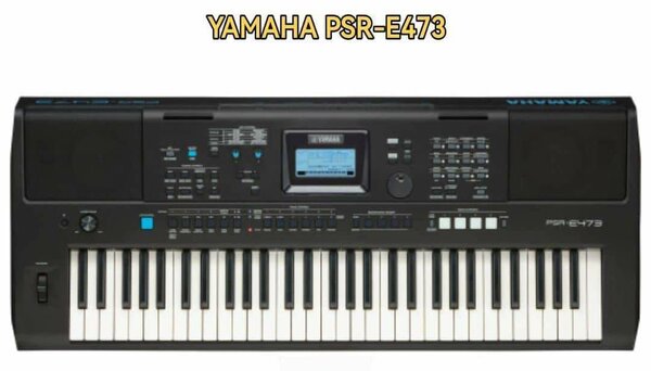 Psr E473 + pédale+ housse