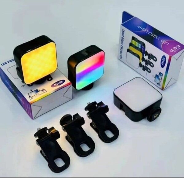 Lumière LED vidéo portable