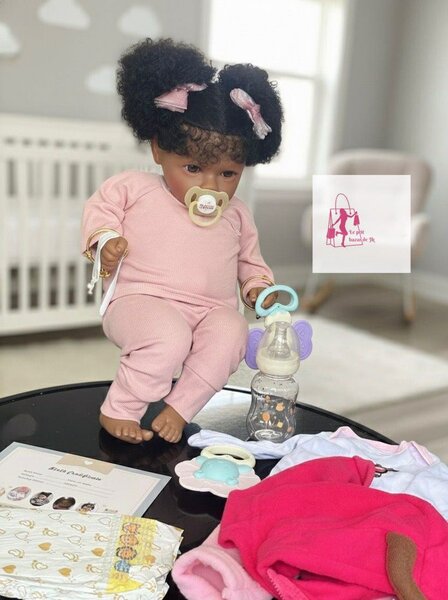 Poupée Réaliste Bébé avec Accessoires