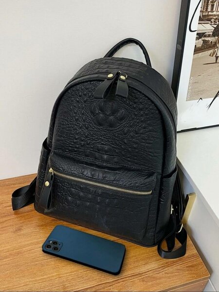 Sac à dos en cuir élégant