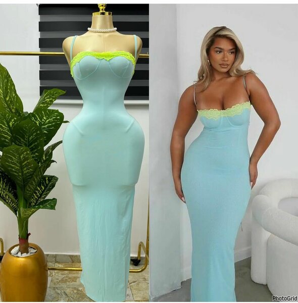 Robe longue bustier élégante