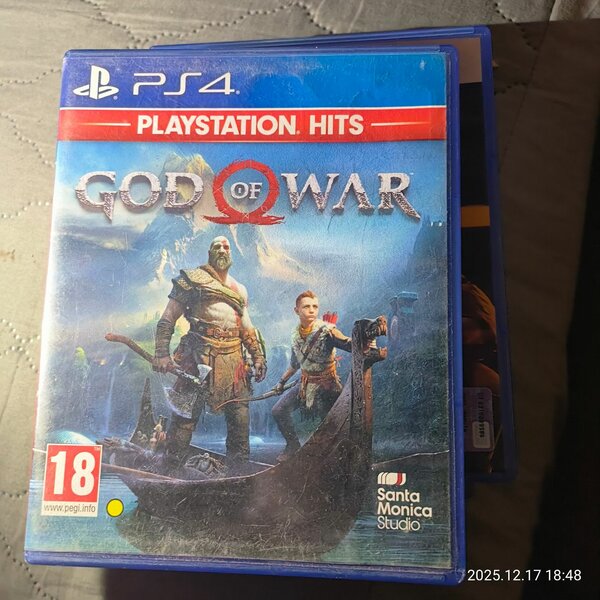 God of War cd - PS4