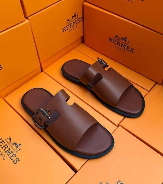 Sandales en cuir élégant