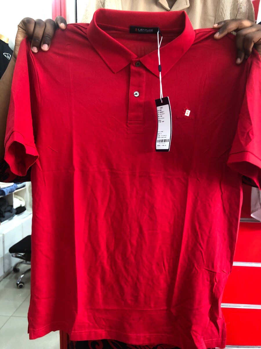 Lot de polos colorés