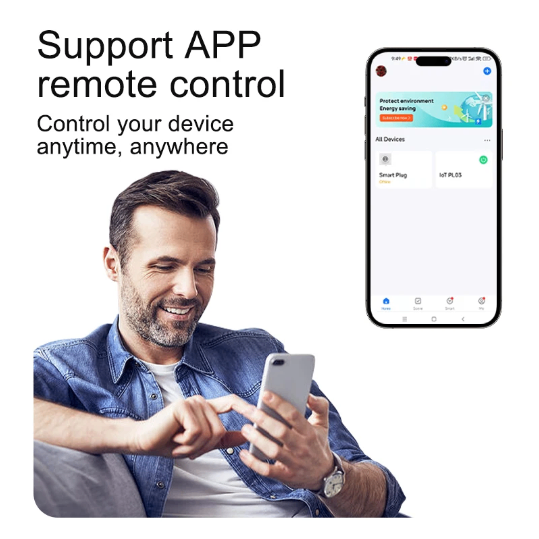 Prise Murale Intelligente WiFi