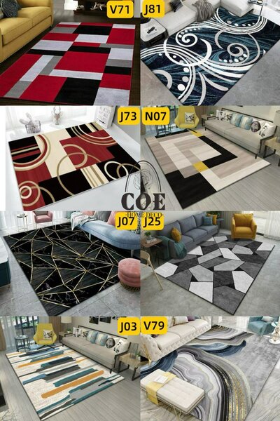 Tapis moderne géométrique