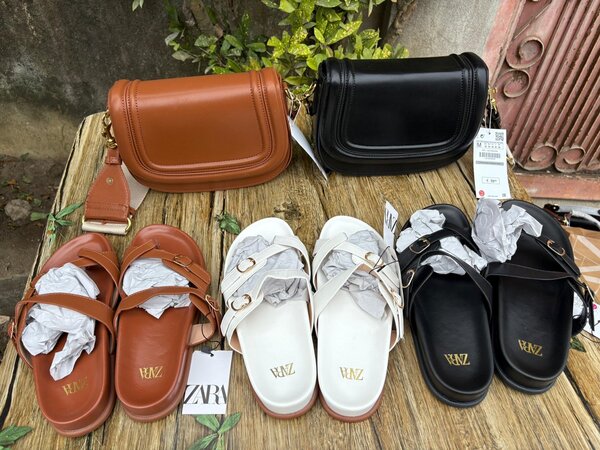 couplet sac et chaussures Zara