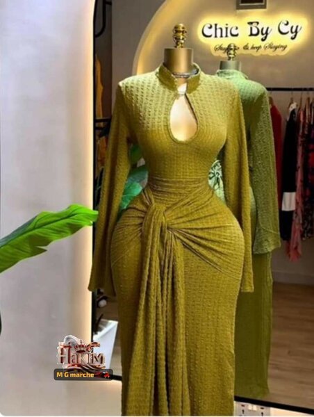 Robe Élégante Asymétrique Femme