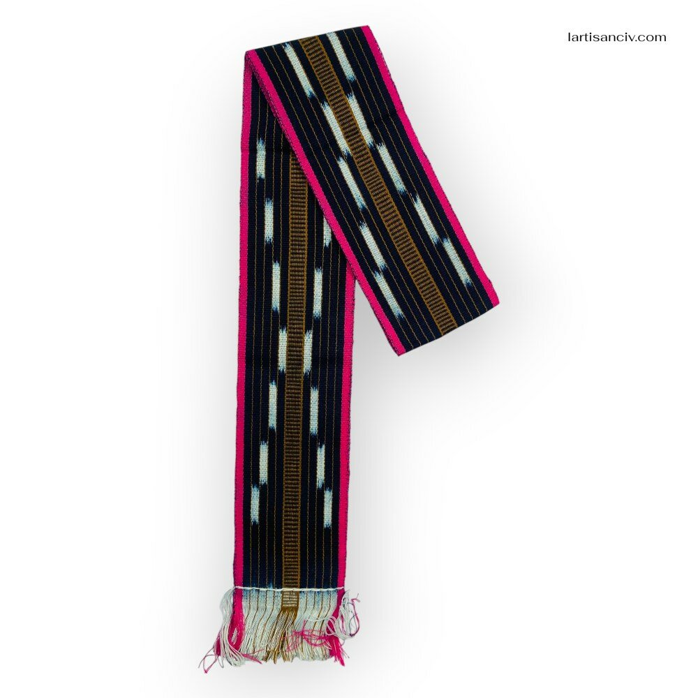 Lot 2 bandes tissées