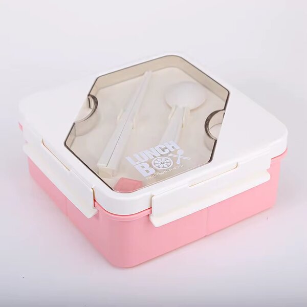 Boîte à lunch bento rose