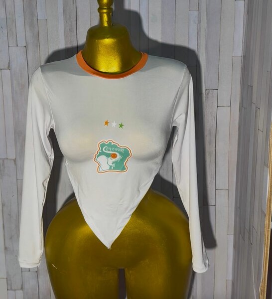 Top croisé Côte d'Ivoire