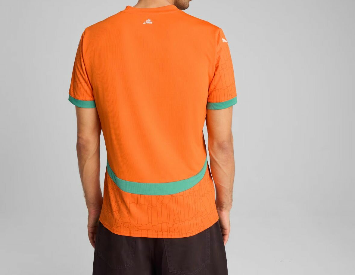 Maillot de Football Orange