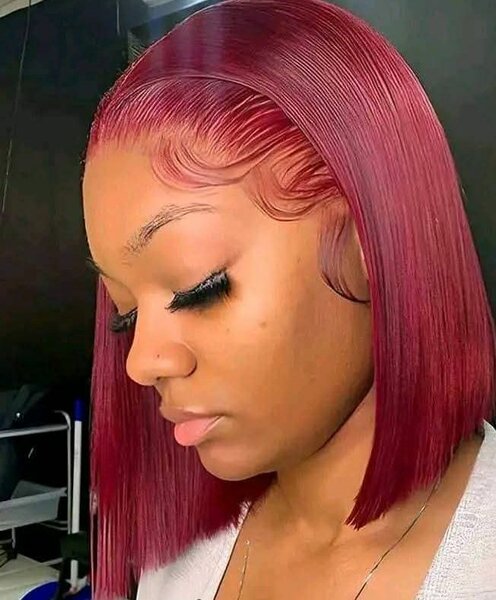 Perruque Carré Colorée