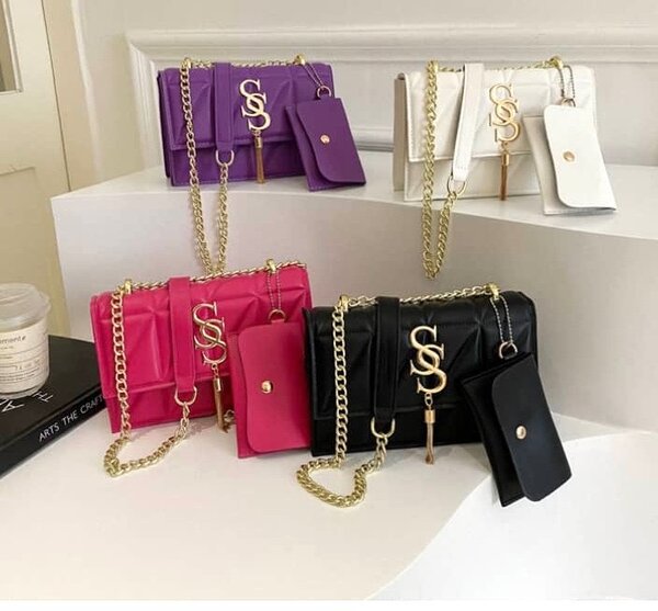 Quality ladies handbag with purse