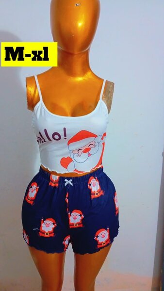 Pyjama femme Noël imprimé