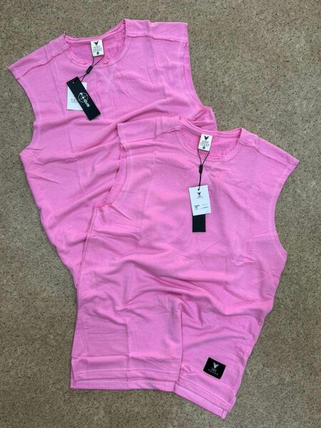 Débardeurs unisexes en coton