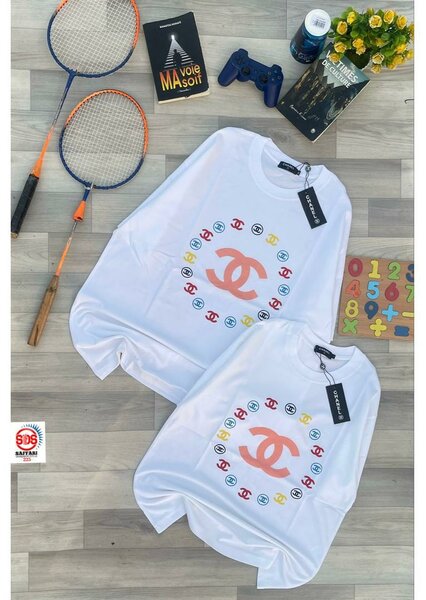 T-shirt imprimé logo tendance