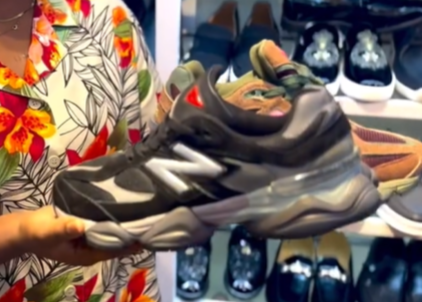 Men's running shoes, black