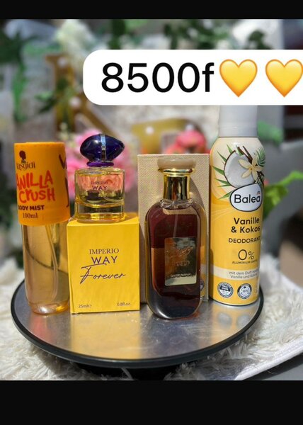 Coffret Parfums Variés