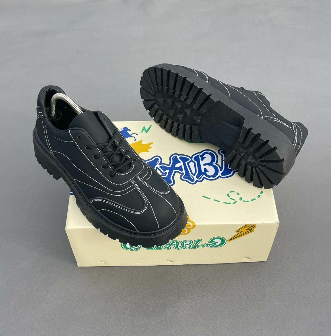 Chaussures noires casual homme