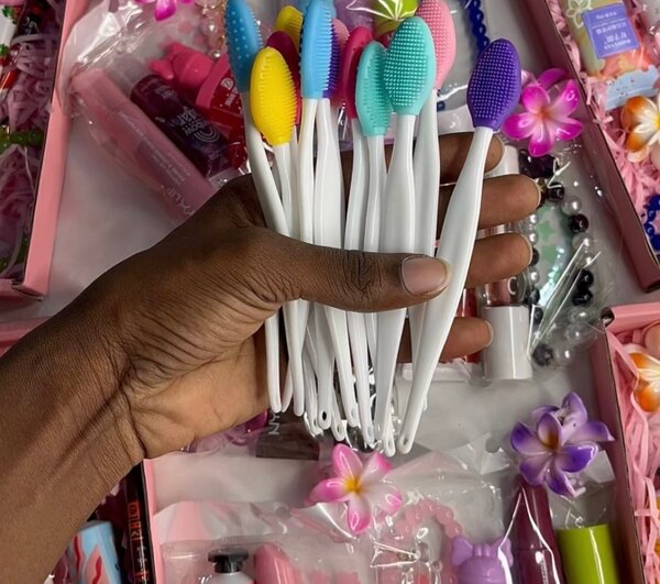 Brosses à lèvres en silicone