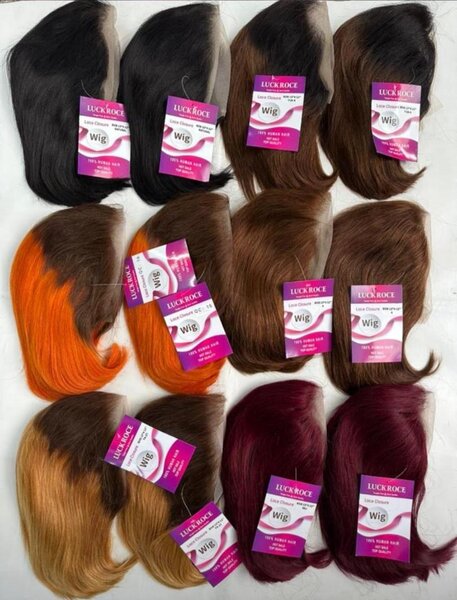 Perruque coupe carré qualité h