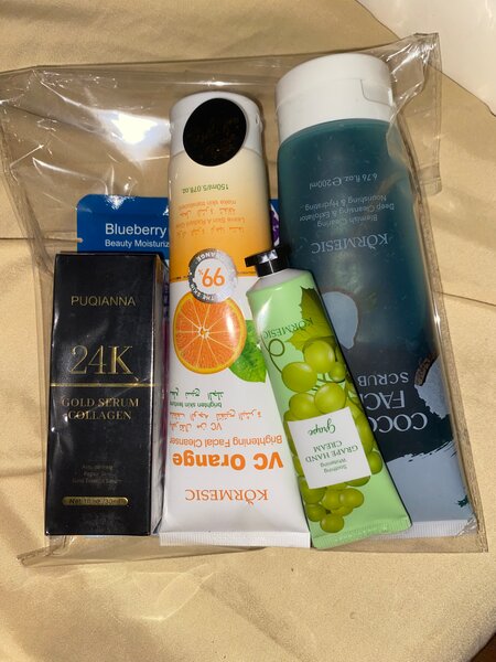 Ensemble de soins du visage luxe