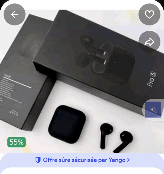 Écouteurs Sans Fil Pro5