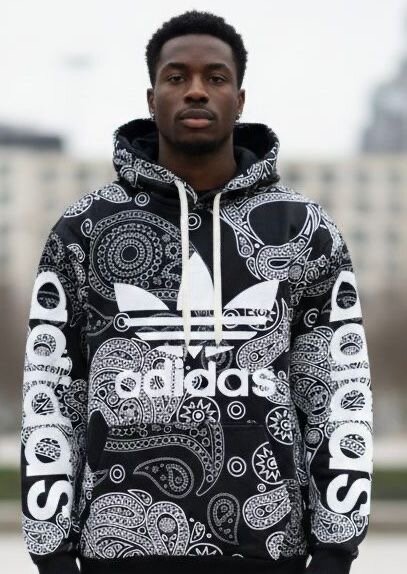 Sweat à capuche sport tendance