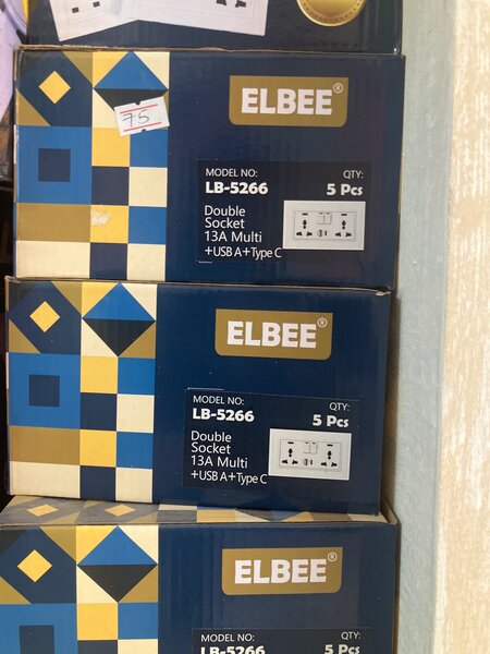 Socket (Double socket 3*6)