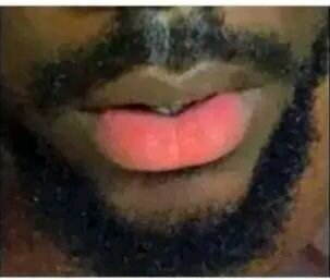 Produit de lèvre rose