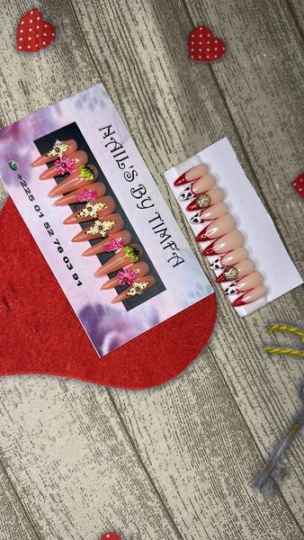 Ongles Press-Ons Fantaisie