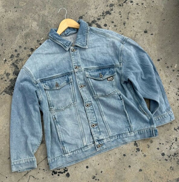 Veste en jean classique homme