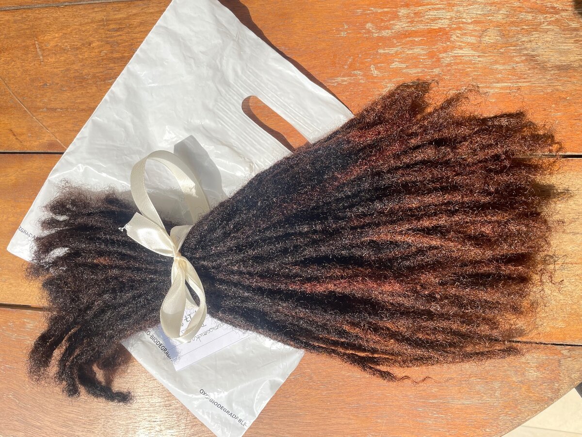 80 tiges locks humain