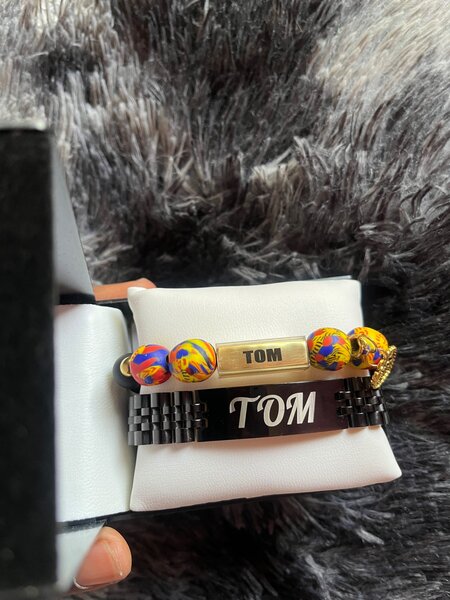 Customized bracelet set