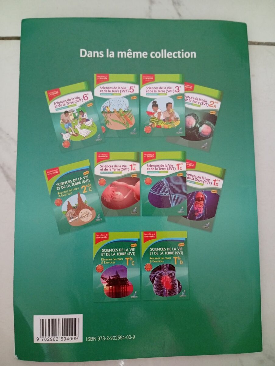 Sciences de la Vie et de la Terre 4e