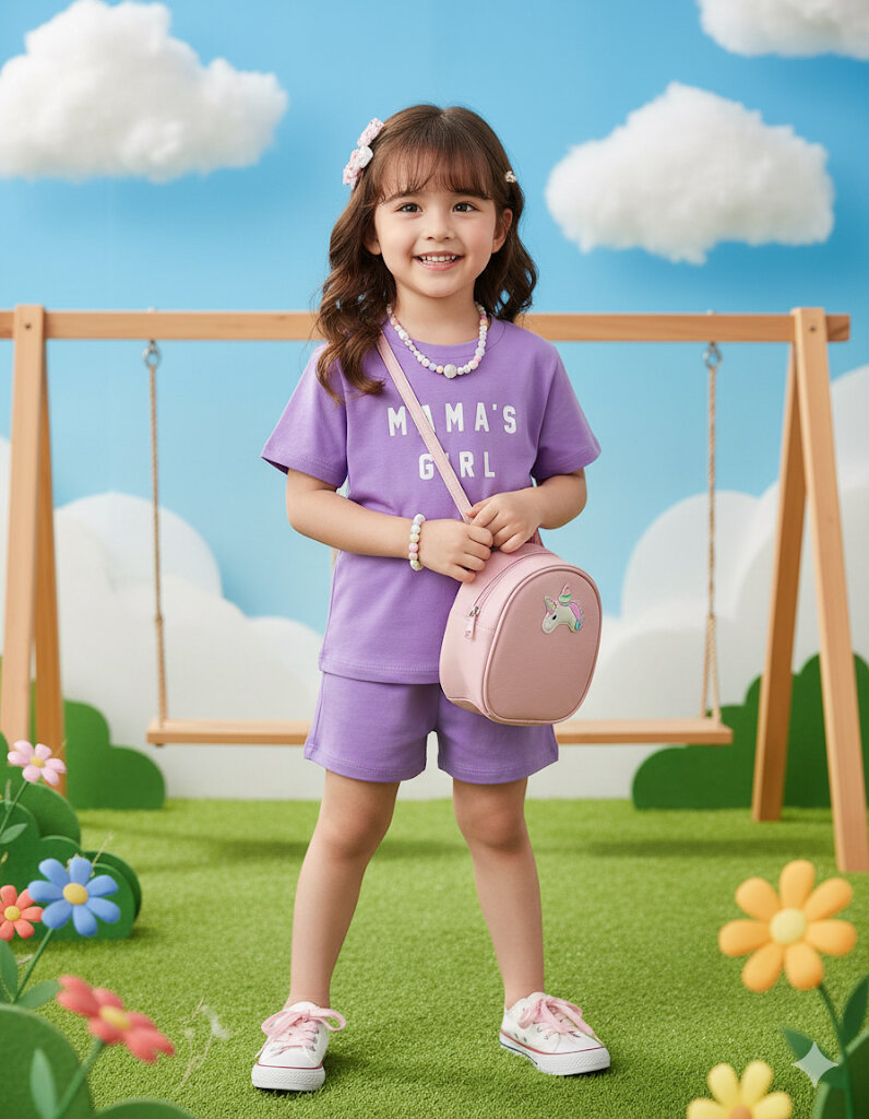 Ensemble Fille Mama's Girl