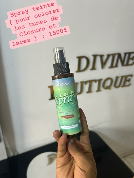 Spray teinte ( pour colorer les tunes de Closure et laces ) 