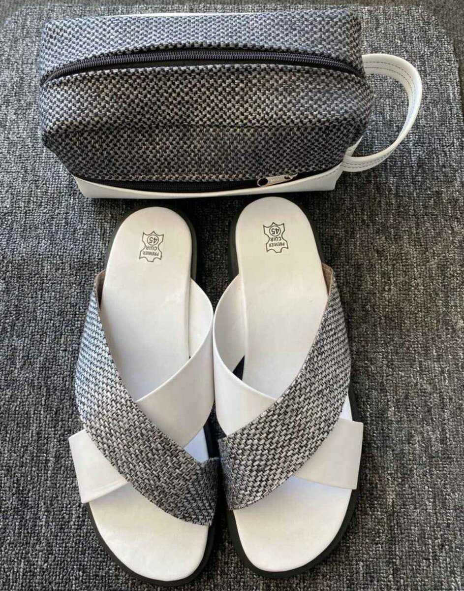 Set de sandales et pochette estivale