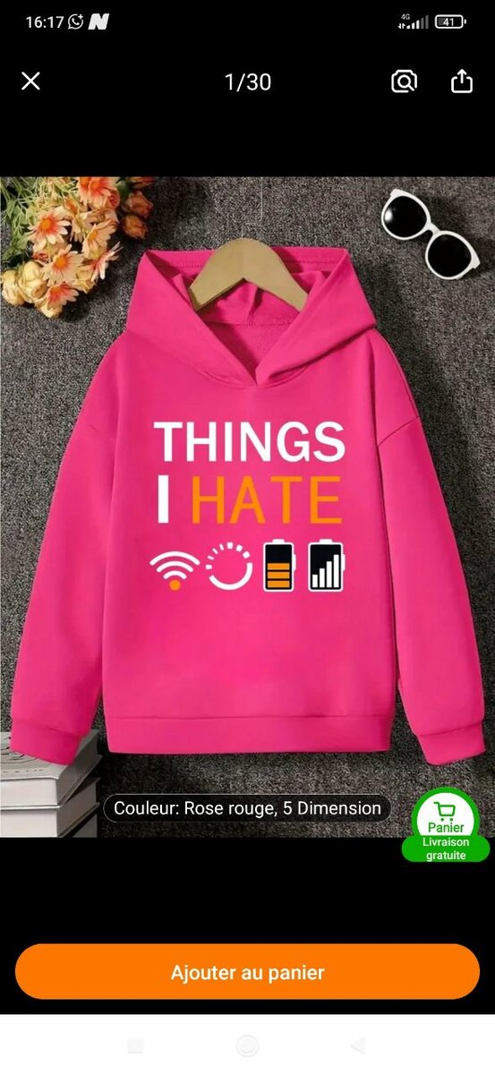 Sweat à Capuche Humour Unisexe