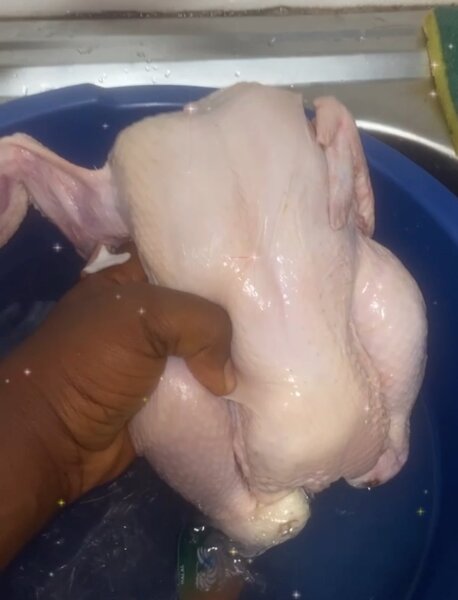 Poulet entier frais