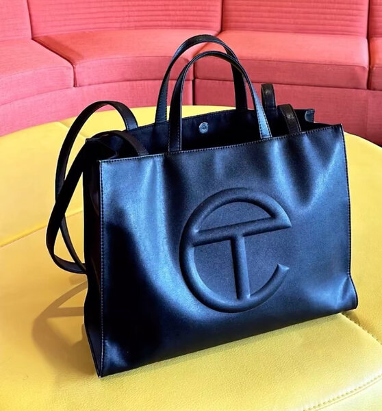 Sac Cabas en Cuir Noir