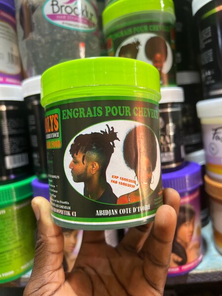 Engrais pour Cheveux Afro
