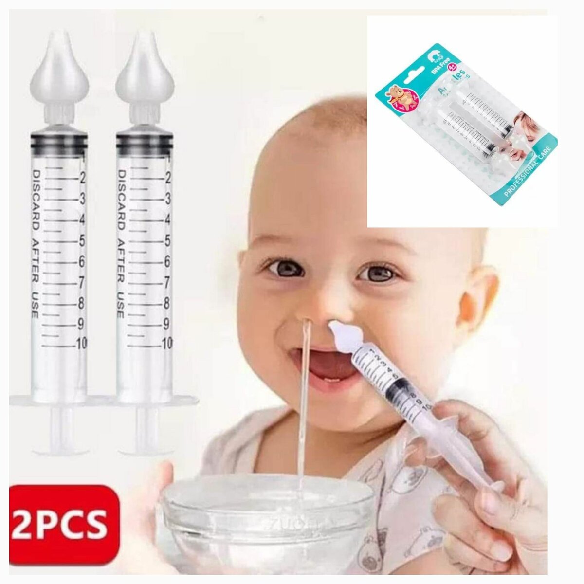 Seringue pour lavage de nez