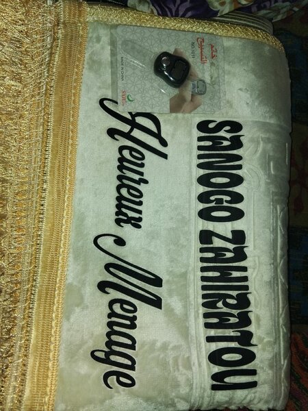 Tapis de prière personnalisé