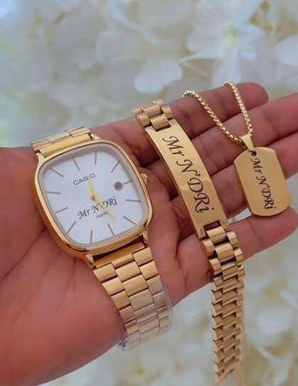 Montre/bracelet/chaine personnalisée