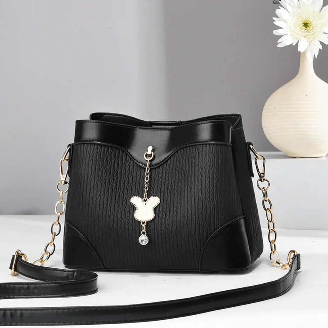 Sac bandoulière élégant en cuir